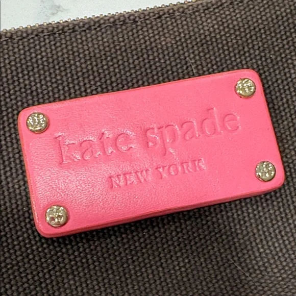 Kate Spade Pink and Brown Shoulder Bag - Picture 2 of 6